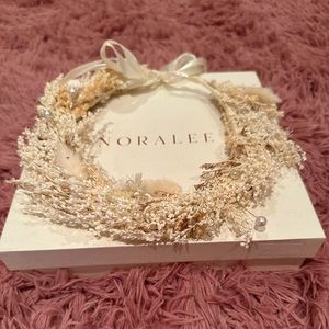 Noralee ivory flower crown